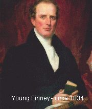 photo of young Charles Finney around 1834.